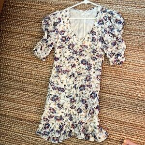Floral Puff Sleeve Dress